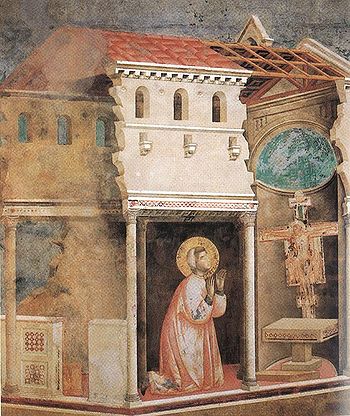 "Go, Francis, and repair my house, which as you see is falling into ruin."