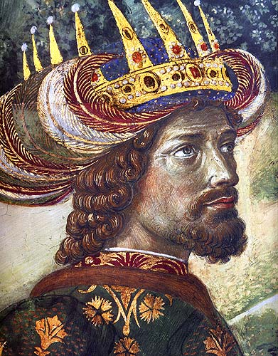 King St. Balthasar, by Lorenzo il Magnifico