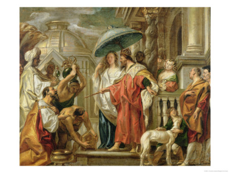 Homage of Caliph Harun Al-Rashid to Charlemagne