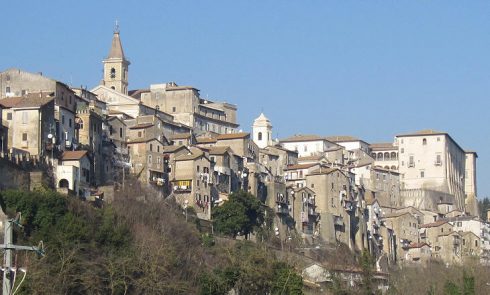 The city of Genazzano