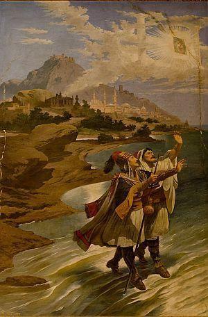 With unbounded confidence, Giorgio and De Sclavis walk on the waves of the Adriatic Sea.