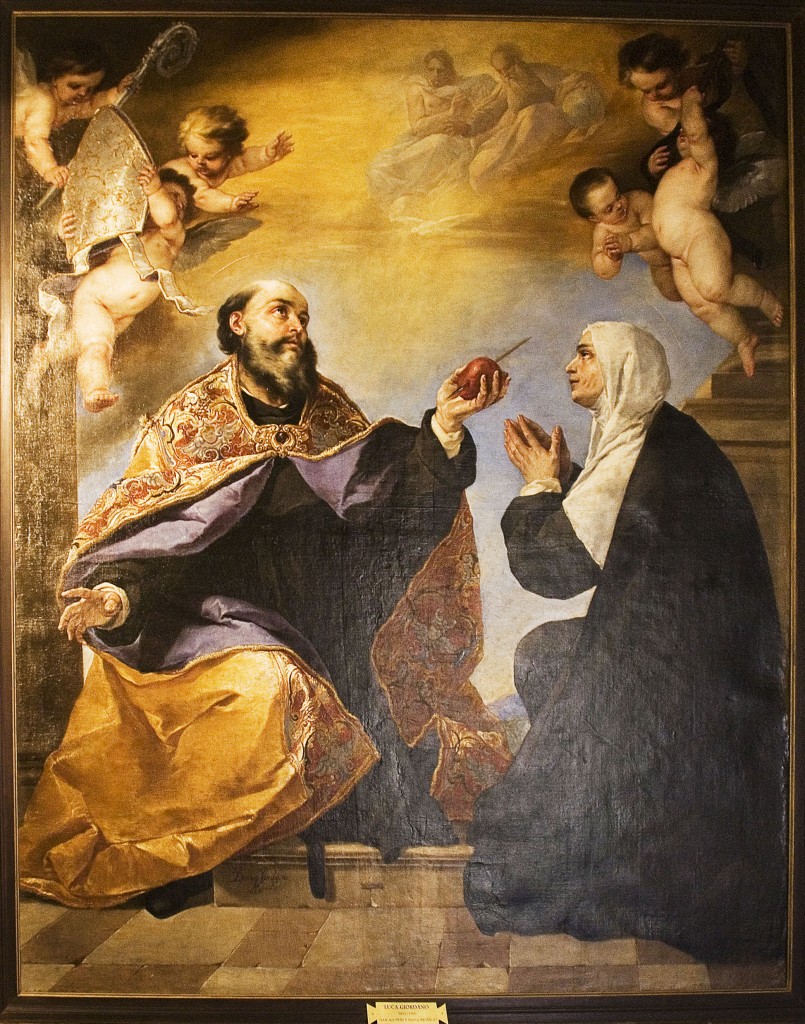 St. Monica with her son, St. Augustine